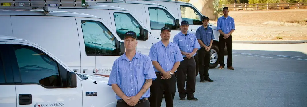 KIC Refrigeration crew ready for Mini Split Repair jobs across Poway
